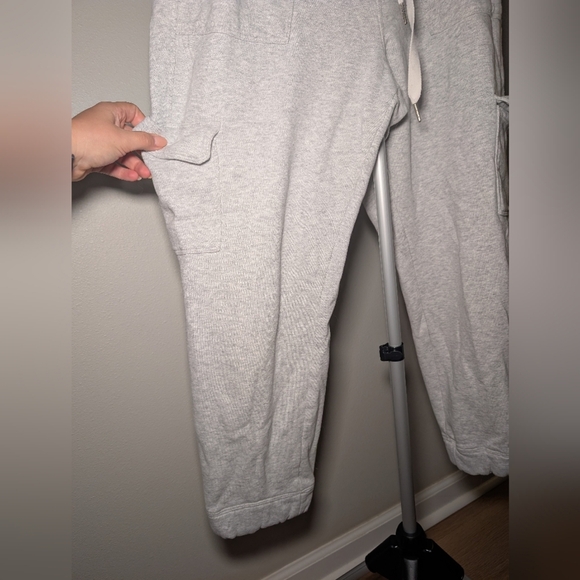 Calvin Klein Light Gray Sweatpant Joggers - Picture 2 of 6